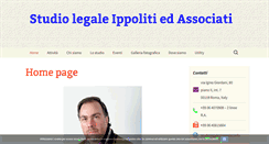 Desktop Screenshot of ippoliti.info